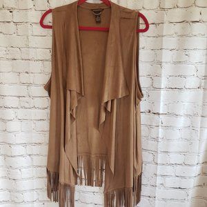 BIT AND BRIDLE FRINGED VEST SZ... SALE PRICED!!